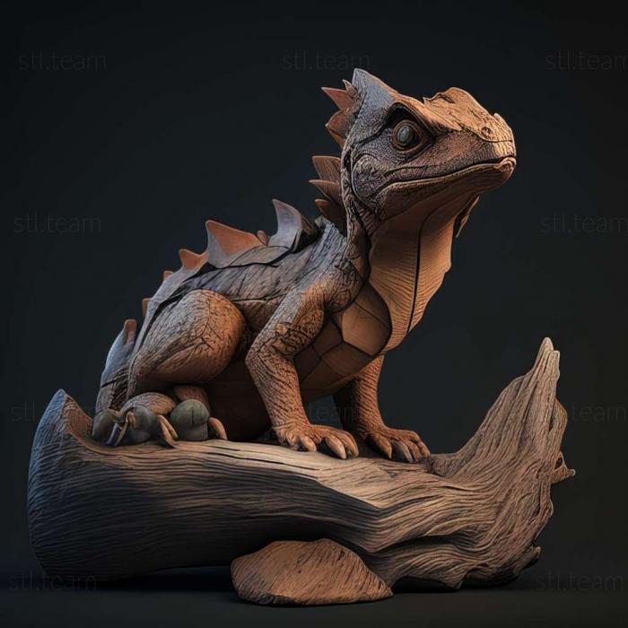 3D model Campyloneurus (STL)